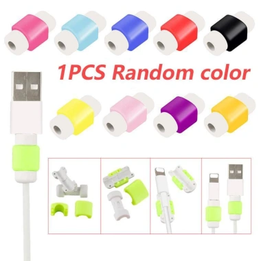 Phụ kiện bảo vệ dây cáp sạc silicone cho iPhone Apple & Samsung - Giá 12.329 VND 10 Phụ kiện bảo vệ dây cáp sạc silicone cho iPhone Apple & Samsung - Giá 12.329 VND 10