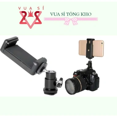 Phụ kiện bộ chuyển đổi kẹp điện thoại Ren 1/4 - kẹp đuôi bi tròn, kẹp máy tính bảng, giá chỉ 28.000 VND 8