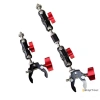 Phụ Kiện Chụp Ảnh Kim Loại Kẹp Cánh Tay Đôi, Gắn Mic Đèn Điện Thoại - 73.590 VND 2