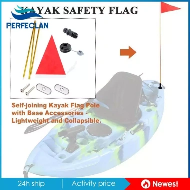 Phụ kiện cờ Kayak đế hợp kim nhôm - Lắp đặt dễ dàng, phù hợp ca nô và thuyền kayak - Giá 324.500₫