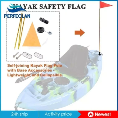 Phụ kiện cờ Kayak đế hợp kim nhôm - Lắp đặt dễ dàng, phù hợp ca nô và thuyền kayak - Giá 324.500₫