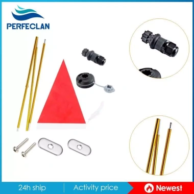 Phụ kiện cờ Kayak đế hợp kim nhôm - Lắp đặt dễ dàng, phù hợp ca nô và thuyền kayak - Giá 324.500₫