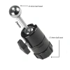 Phụ kiện đa chức năng 360 độ xoay: Đầu bóng kim loại 17,4mm cho điện thoại và máy tính bảng - Giá 80.743đ 10