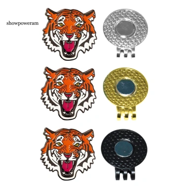 Phụ kiện đánh dấu bóng sắt Tiger - Kim loại bền, kẹp mũ từ tính, cho người chơi gôn