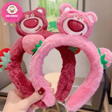 Phụ kiện gấu dâu cho bé gái: lồng đèn, cánh tiên, cột tóc, kẹp tóc, bờm, băng đô, khẩu trang, cào tóc - giảm còn 34.500đ 3 Phụ kiện gấu dâu cho bé gái: lồng đèn, cánh tiên, cột tóc, kẹp tóc, bờm, băng đô, khẩu trang, cào tóc - giảm còn 34.500đ 3