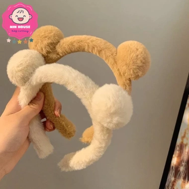 Phụ kiện gấu dâu cho bé gái: lồng đèn, cánh tiên, cột tóc, kẹp tóc, bờm, băng đô, khẩu trang, cào tóc - giảm còn 34.500đ