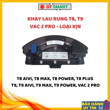 Phụ kiện hộp lau rung, hộp nước robot hút bụi T8, T9, Power, Plus, Vac 2 pro - Giá chỉ 625.000đ