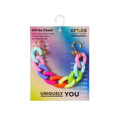 Phụ kiện Jibbitz Charm Dây Xích Rainbow – Giá chỉ 295.000 VND, Tô màu Vans 4