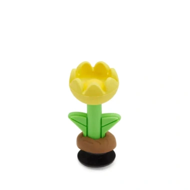 Phụ kiện Jibbitz Charm Hoa 3D Vàng - Đồ trang trí giày trẻ em, giá ưu đãi 225k