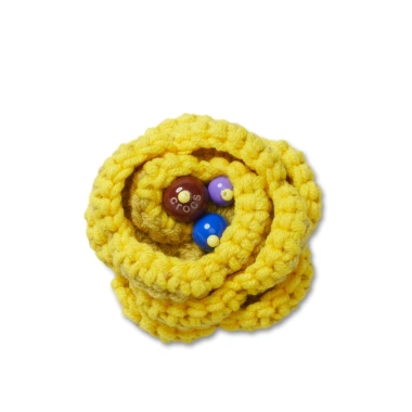 Phụ kiện Jibbitz Charm Hoa Crochet Màu Vàng - Giá ưu đãi 225.000₫ 3