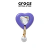 Phụ kiện Jibbitz Charm Purple Heart With Pearl - Giá giảm 225.000₫, thiết kế tim tím sang trọng