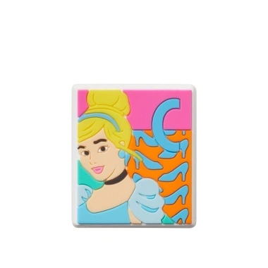 Phụ kiện Jibbitz Charms Disney Princess Cinder - Giá ưu đãi 225.000 VND, phong cách hoàng gia cho giày Vans