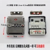 Phụ kiện khóa hành lý đa năng - Thay thế, sửa chữa khóa vali da, giảm giá 22% chỉ 72.929 VND 8