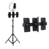 Phụ kiện livestream thanh ngang kẹp 3 máy điện thoại, chân gậy, giá 59.950 VND 4