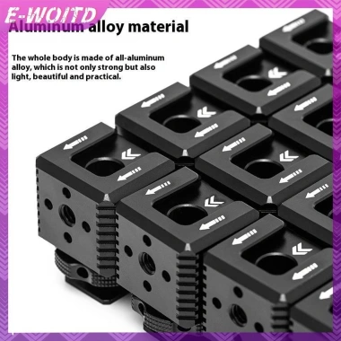 Phụ kiện máy ảnh E-WOITD - Đế giày nóng lạnh hợp kim nhôm, mở rộng lồng giàn khoan, đa giao diện - Giá 183.088₫ 9 Phụ kiện máy ảnh E-WOITD - Đế giày nóng lạnh hợp kim nhôm, mở rộng lồng giàn khoan, đa giao diện - Giá 183.088₫ 9