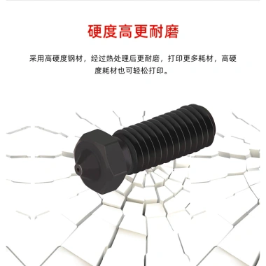 Phụ kiện máy in 3D E3D Volcano CHT - Vòi phun thép cứng ba lỗ siêu cứng, lưu lượng cao, chống mài mòn, chịu nhiệt YITZ - Giá chỉ 159.090 VND 8