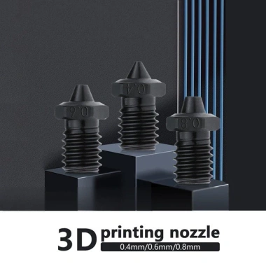 Phụ kiện máy in 3D thép cứng E3D V6 - Xịt ba lỗ UWC 2 màu đen, bền bỉ, giá tốt 4