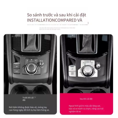 Phụ kiện Mazda CX5 2.017-2.026 mới: Trang trí phanh tay điện tử, nhãn dán đa phương tiện - 214.500 VND