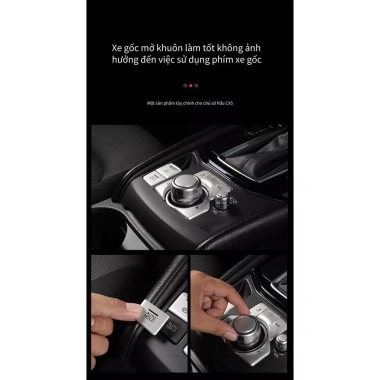 Phụ kiện Mazda CX5 2.017-2.026 mới: Trang trí phanh tay điện tử, nhãn dán đa phương tiện - 214.500 VND