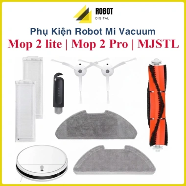 Phụ kiện Mi Vacuum Mop 2 Pro/Lite: Chổi giữa, HEPA, Lọc bụi, Khăn lau - 17.500 VND