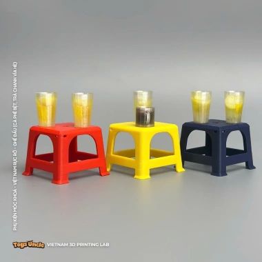 Phụ kiện móc khóa ghế đẩu trà đá cà phê vỉa hè In 3D FDM giảm còn 75.600₫ 4