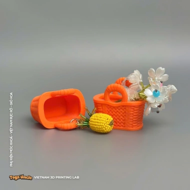 Phụ kiện móc khóa giỏ hoa Việt Nam Rực Rỡ - BST Góc Nhỏ 3D FDM, giá 97.200₫ 9 Phụ kiện móc khóa giỏ hoa Việt Nam Rực Rỡ - BST Góc Nhỏ 3D FDM, giá 97.200₫ 9