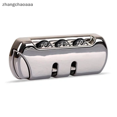 Phụ kiện ổ khóa 3 chữ số cho vali, túi du lịch, khóa hành lý an toàn, mới 3 Phụ kiện ổ khóa 3 chữ số cho vali, túi du lịch, khóa hành lý an toàn, mới 3