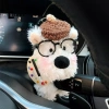 Phụ kiện ô tô trang trí chuyển số bánh răng, tín hiệu rẽ West Highland Dog, wiper, búp bê gương chiếu hậu 12