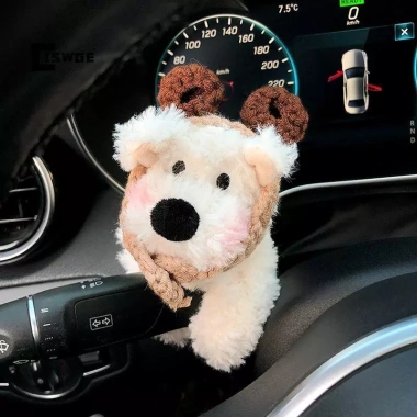 Phụ kiện ô tô trang trí chuyển số bánh răng, tín hiệu rẽ West Highland Dog, wiper, búp bê gương chiếu hậu 13 Phụ kiện ô tô trang trí chuyển số bánh răng, tín hiệu rẽ West Highland Dog, wiper, búp bê gương chiếu hậu 13