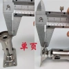 Phụ kiện ống nối trụ lan can cầu thang thép không gỉ - góc xoay, giá đỡ ống vuông tròn HK2Y 5