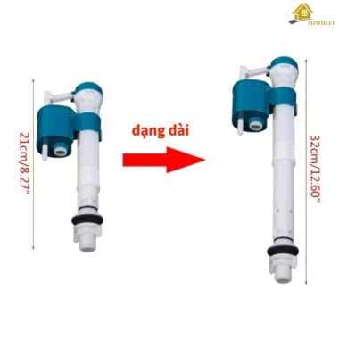 Phụ kiện phao nhựa chịu áp lực lớn cho bồn cầu, cấp nước nhanh, giá 32.500₫