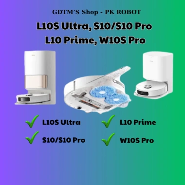 Phụ kiện robot Dreame L10S, S10, W10S - Chổi, bộ lọc, giẻ lau, túi bụi 15.000đ