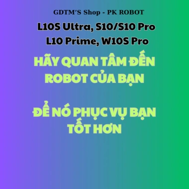 Phụ kiện robot Dreame L10S, S10, W10S - Chổi, bộ lọc, giẻ lau, túi bụi 15.000đ
