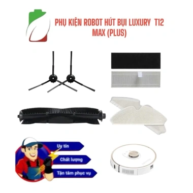 Phụ kiện robot hút bụi Fuji Luxury T12 Max Plus - Giá 69.000đ, giảm từ 87.630đ