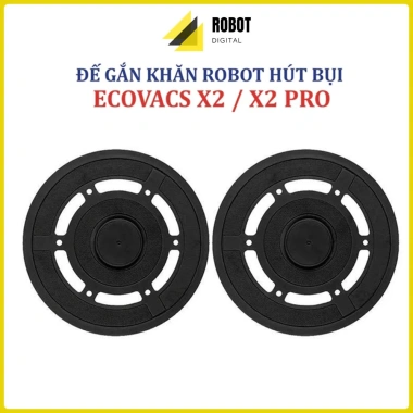 Phụ kiện robot hút bụi X2/X2 Pro - Tấm gắn khăn lau & Đế giẻ lau chỉ 99.000₫