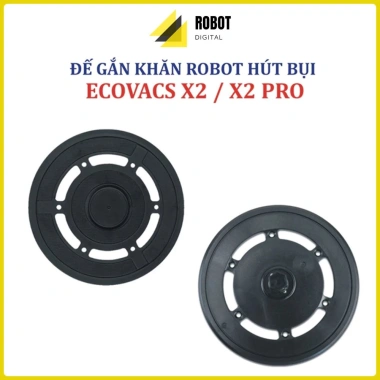 Phụ kiện robot hút bụi X2/X2 Pro - Tấm gắn khăn lau & Đế giẻ lau chỉ 99.000₫