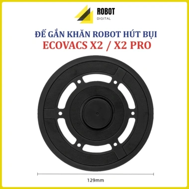Phụ kiện robot hút bụi X2/X2 Pro - Tấm gắn khăn lau & Đế giẻ lau chỉ 99.000₫