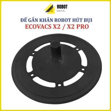 Phụ kiện robot hút bụi X2/X2 Pro - Tấm gắn khăn lau & Đế giẻ lau chỉ 99.000₫