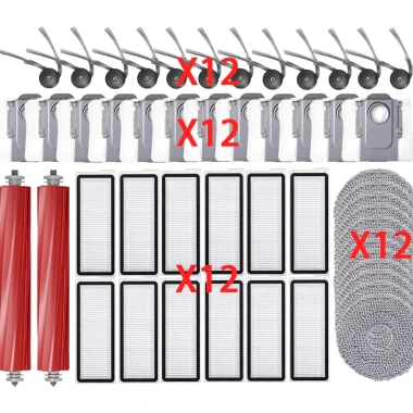 Phụ kiện robot Roborock QR 798: con lăn, chổi cạnh, bộ lọc HEPA, khăn lau, túi bụi - Giá chỉ 948.400đ 7 Phụ kiện robot Roborock QR 798: con lăn, chổi cạnh, bộ lọc HEPA, khăn lau, túi bụi - Giá chỉ 948.400đ 7