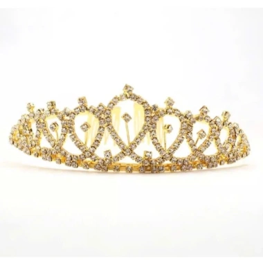 Phụ kiện sinh nhật Bờm cài tóc Vương miện đá đa dạng - Giá chỉ 40.000₫ (giá gốc 51.200₫)