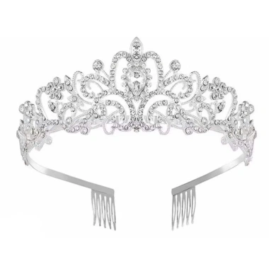 Phụ kiện sinh nhật Bờm cài tóc Vương miện đá đa dạng - Giá chỉ 40.000₫ (giá gốc 51.200₫)