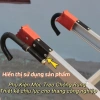 Phụ kiện thang hợp kim nhôm đơn thẳng An toàn, chống trượt, móc cầu thang lên xuống 8