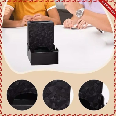 Phụ kiện tháp khay xúc xắc đa năng hộp đựng con lăn nhỏ gọn cho trò chơi bài 4