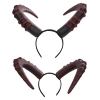 Phụ kiện tóc cosplay Halloween màu đen đỏ sừng ác quỷ - Giá chỉ 119.400 cho carnival và party 8