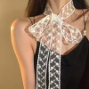 Phụ kiện tóc nữ ren kèm khăn lụa, nơ dài và dây ruy băng - Giá ưu đãi 35.733₫ 2
