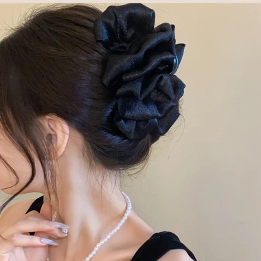 Phụ kiện tóc vải Hàn Quốc nơ nhiều lớp xếp li - Phong cách cá mập Instagram, giảm 23% 9 Phụ kiện tóc vải Hàn Quốc nơ nhiều lớp xếp li - Phong cách cá mập Instagram, giảm 23% 9