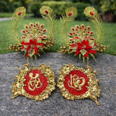 Phụ kiện trang trí dừa bưởi tài lộc đầu dừa đuôi công để bàn chưng Tết - Chonmua 365 giá ưu đãi 45.000 VND 2