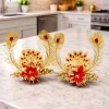 Phụ kiện trang trí dừa bưởi Tết - Đầu dừa lông công Chonmua 365, giá chỉ 45.000đ