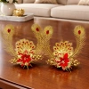 Phụ kiện trang trí dừa bưởi Tết - Đầu dừa lông công Chonmua 365, giá chỉ 45.000đ 3