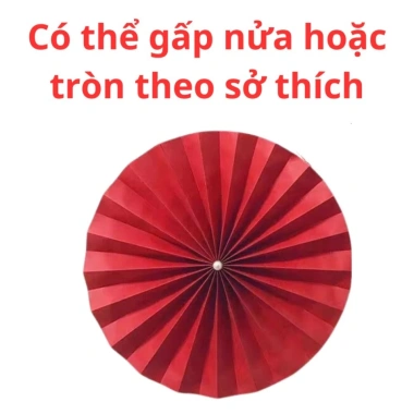 Phụ Kiện Trang Trí Tết 2.026 Quạt Giấy Đỏ Nhiều Size Giá Ưu Đãi 15.000đ 10 Phụ Kiện Trang Trí Tết 2.026 Quạt Giấy Đỏ Nhiều Size Giá Ưu Đãi 15.000đ 10